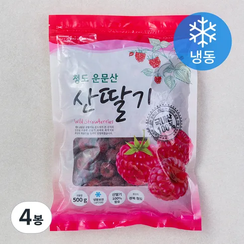 김해 산딸기 500g x 4팩