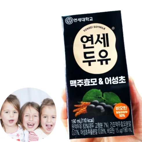 연세두유 맥주효모어성초 190mL 24팩2박스