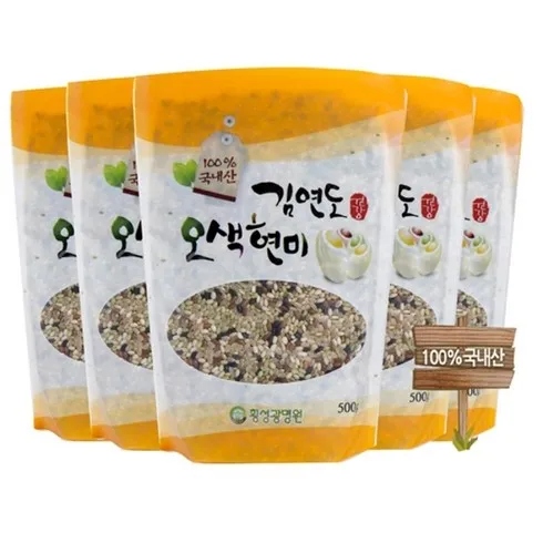 중벼꽃농부 오색현미 500g X 21봉